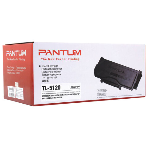 Картридж лазерный PANTUM (TL-5120P) BP5100DN / BP5100DW / BM5102ADN, оригинальный, ресурс 3000 страниц - фото 1