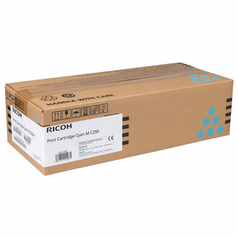 Картридж лазерный RICOH (M C250) для P300W/MC250FWB, голубой, оригинальный, ресурс 2300 страниц, 408353 - фото 1