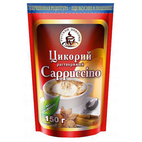Цикорий растворимый РУССКИЙ ЦИКОРИЙ "Capuccino" 150 г, нхи051 - фото 1