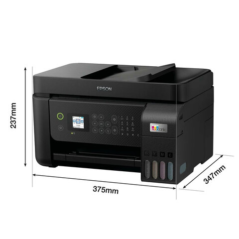 МФУ струйное EPSON L5290 "4 в 1", А4, 33 стр./мин, 5760x1440, ЖК-дисплей, АПД, Wi-Fi, с/к, СНПЧ, C11CJ65508 - фото 8