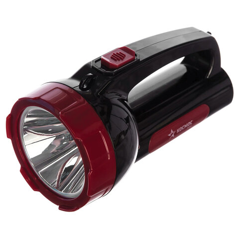 Фонарь аккумуляторный КОСМОС 5 Вт LED, выдвижная вилка, заряд от сети, KOCAc9105WLED - фото 5