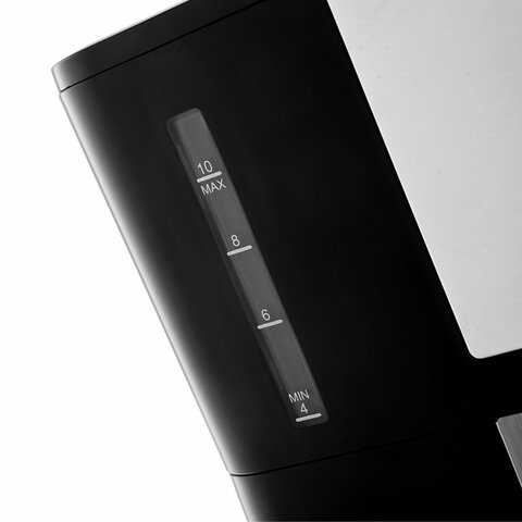 Кофеварка капельная BRAYER BR1125, 900 Вт, объем 1,25 л, LED-дисплей, термокружка в ПОДАРОК, черная - фото 15