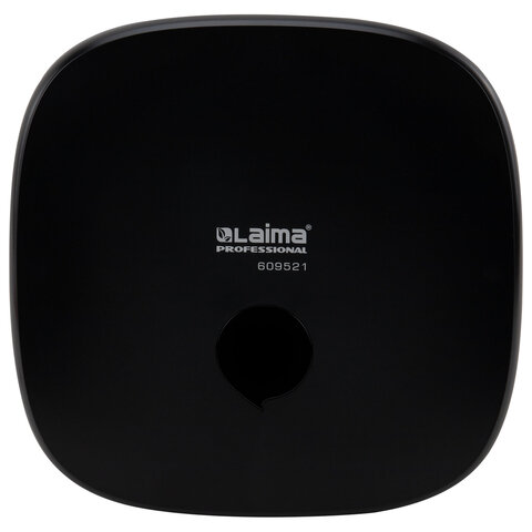 Диспенсер для туалетной бумаги LAIMA PROFESSIONAL PREMIUM BLACK (Система T2), малый, черный, ABS-пластик, 609521 - фото 2