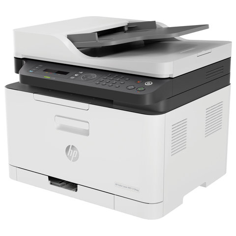 МФУ лазерное ЦВЕТНОЕ HP Color Laser 179fnw "4 в 1", А4, 18 стр./мин., 20000 стр./мес., АПД, Wi-Fi, сетевая карта, 4ZB97A - фото 3