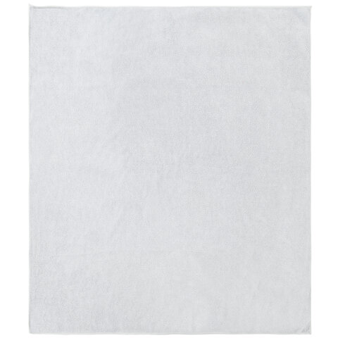 Тряпка для мытья пола из микрофибры 70х80 см "OVERLOCK GREY COLOUR", серая, 220 г/м2, LAIMA HOME, 608223 - фото 3