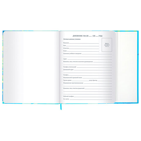 Дневник 1-11 класс 48 л., твердый, BRAUBERG, матовая ламинация, магнитный клапан, закладка-ляссе, с подсказом, "Котик", 107244 - фото 9