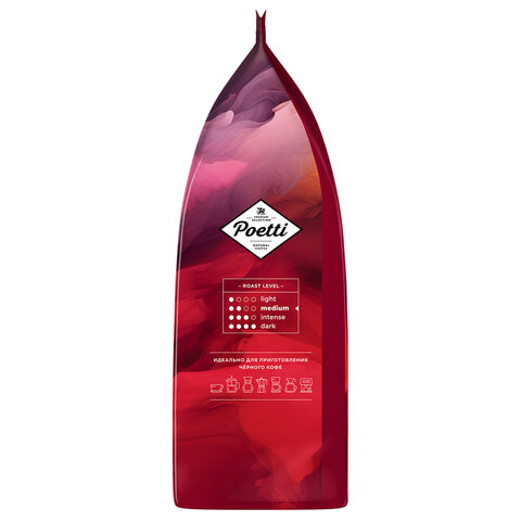 Кофе в зернах POETTI "Neuro Deluxe Edition" 1 кг, арабика 100%, 18210 - фото 3