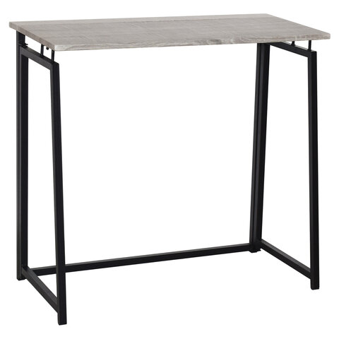 Стол на металлокаркасе BRABIX "LOFT CD-001", 800х440х740 мм, складной, цвет дуб антик, 641210 - фото 3