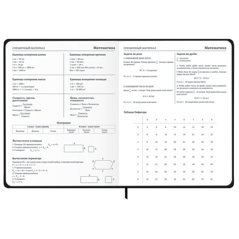 Дневник 1-11 класс 48 л., твердый, BRAUBERG, матовая ламинация, резинка, закладка-ляссе, с подсказом, "Элементы", 107242 - фото 14