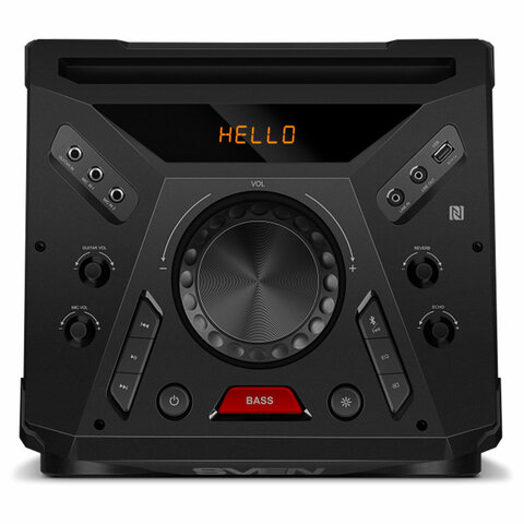 Колонка портативная SVEN PS-1900, 1000 Вт, TWS, Bluetooth, FM, USB, LED-дисплей, черная, SV-022037 - фото 8