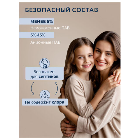 Гель для стирки 900 мл, BIMAX "100 пятен", 998-3 - фото 5