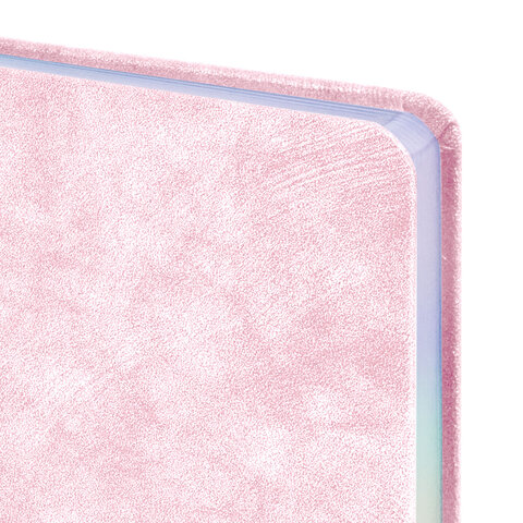 Ежедневник датированный 2026 А5 138х213 мм, BRAUBERG "Ice", под кожу, розовый, 117390 - фото 4