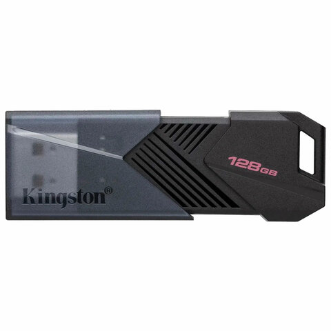 Флеш-диск 128 GB KINGSTON DataTraveler Exodia Onyx, разъем USB 3.2, черный, DTXON/128GB - фото 1