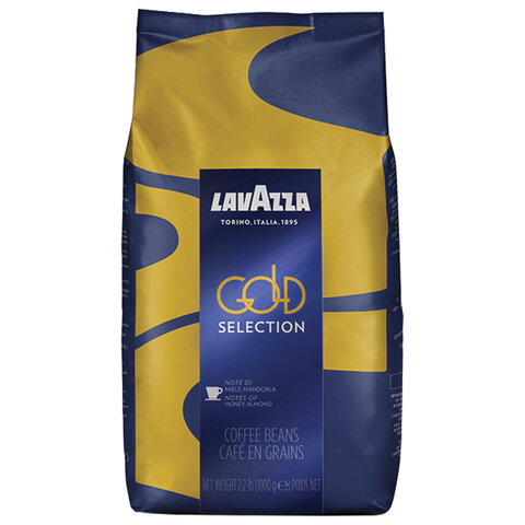 Кофе в зернах LAVAZZA "Gold Selection" 1 кг, ИТАЛИЯ, 4320 - фото 2