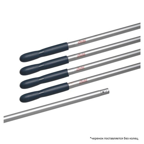 Черенок рукоятка для уборочного инвентаря 150 см, без резьбы, ТИП B (d=2,5 см), алюминий, VILEDA Черенок рукоятка для уборочного инвентаря 150 см, без резьбы, ТИП B (d=2,5 см), алюминий, VILEDA - фото 3