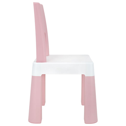Стол детский + стул BRABIX KIDS CS-003, 2-7 лет, пластик белый + розовый, 533291 - фото 8