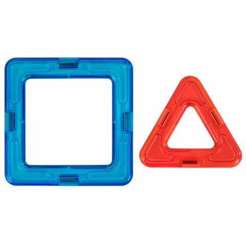 Магнитный конструктор MAGNETIC BLOCKS, 20 магнитных деталей, BRAUBERG KIDS, код 1С, 665718 - фото 4