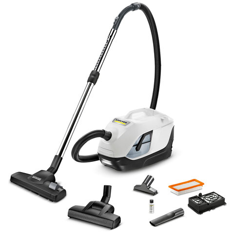 Пылесос KARCHER DS 6 Plus, с аквафильтром, 650 Вт, белый, 1.195-252.0 - фото 9