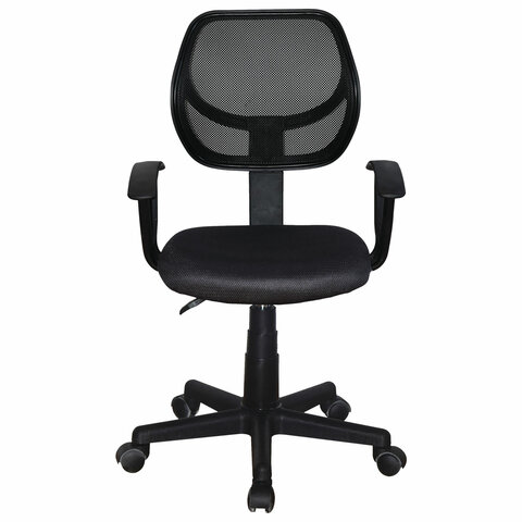 Кресло компактное BRABIX "Flip MG-305", ткань TW, серое/черное, 531951 - фото 6