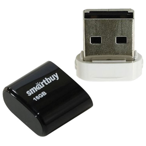 Флеш-память Smartbuy 16GB LARA Black(SB16GBLARA-K) - фото 2