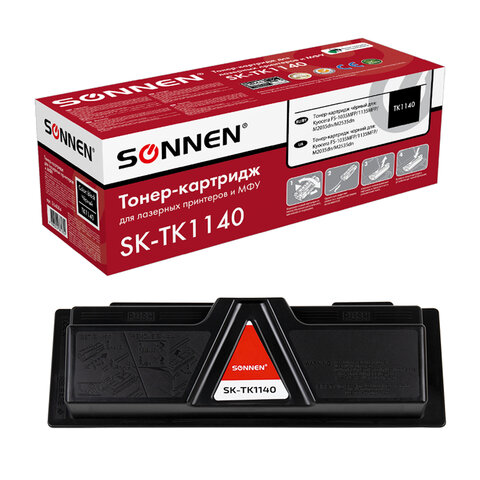 Тонер-картридж лазерный SONNEN (SK-TK1140) для KYOCERA FS-1035MFP/1135MFP/M2035dn/M2535dn, ресурс 7200 стр., 364084 - фото 1