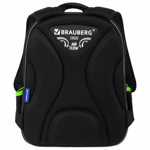 Ранец BRAUBERG QUADRO, 3 отделения, с брелком, "Tyrannosaur", светящийся рисунок, 37х28х18 см, 272021 - фото 6