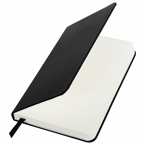 Блокнот МАЛЫЙ ФОРМАТ (93х140 мм) А6, BRAUBERG ULTRA, балакрон, 80 г/м2, 96 л., клетка, черный, 113052 - фото 3