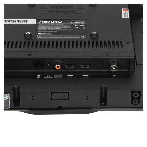 Телевизор ASANO 24LF5010T, 24" (60 см), 1920x1080, FHD, 16:9, Салют ТВ, Wi-Fi, черный - фото 9