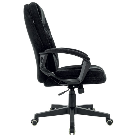 Кресло офисное BRABIX PREMIUM "Trend EX-568", велюр, черное, 533014 - фото 4
