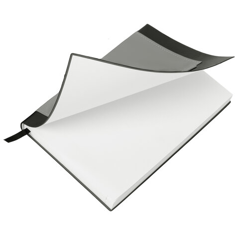 Ежедневник в наборе с ручкой А5, 144x210 мм, BRAUBERG "Style" под кожу, 160 листов, черный, 116860 - фото 5