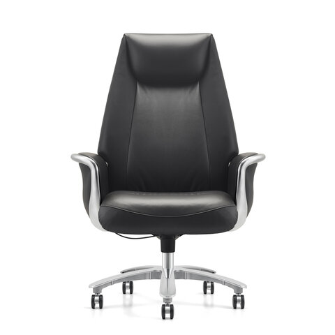 Кресло HAWASAN (ХАВАСАН) PREMIUM EX-800, до 200 кг, синхромеханизм, алюминий, экокожа, черное, 533234 - фото 3