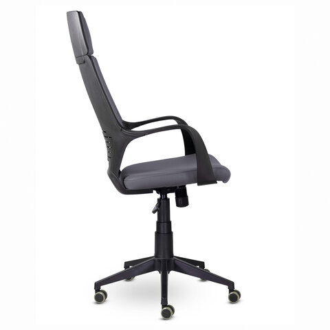 Кресло офисное BRABIX PREMIUM "Prime EX-515", ткань, серое, 532548 - фото 3