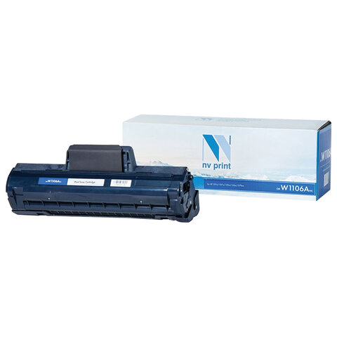 Картридж лазерный NV PRINT (NV-W1106A) для HP 107a/107w/135a/135w/137fnw, ресурс 1000 страниц - фото 1