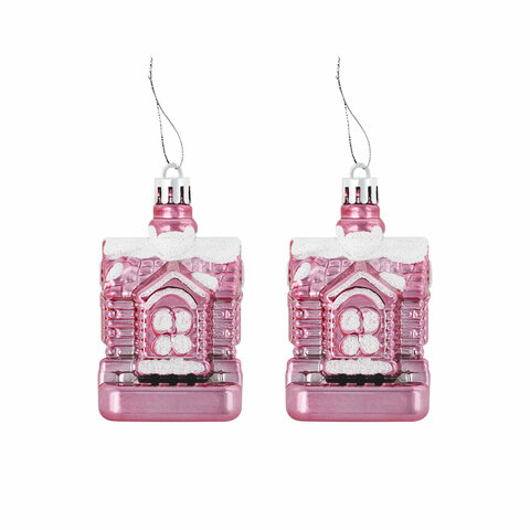 Шары новогодние ёлочные "Elegant Pink" 77 предметов, розовый/белый, ЗОЛОТАЯ СКАЗКА, 591715 - фото 21