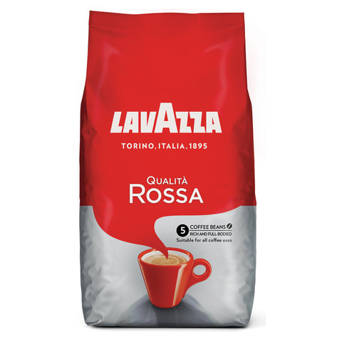 Кофе Lavazza Rossa в зернах, 1 кг - фото 5