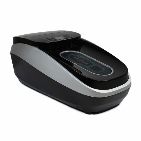 Аппарат для надевания термобахил BOOT-PACK XT-46С, 1300 Вт, ЖК-дисплей, серебро, 93770 - фото 1