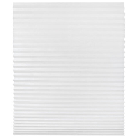 Жалюзи-плиссе, штора тканевая самоклеящаяся BRABIX, 120х180 см, СТАНДАРТ+, 80 г/м2, цвет белый, 1 шт., 700010 - фото 2