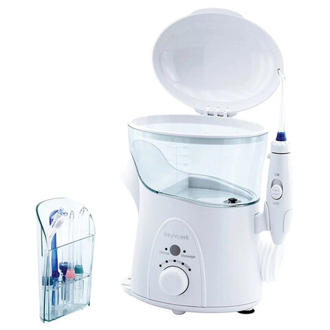 Ирригатор для полости рта REVYLINE RL 500, стационарный, емкость резервуара 0,6 л, 7 насадок, белый - фото 3