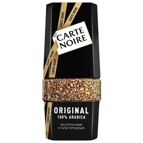 Кофе растворимый CARTE NOIRE 190 г, стеклянная банка, сублимированный, 4251985 - фото 1