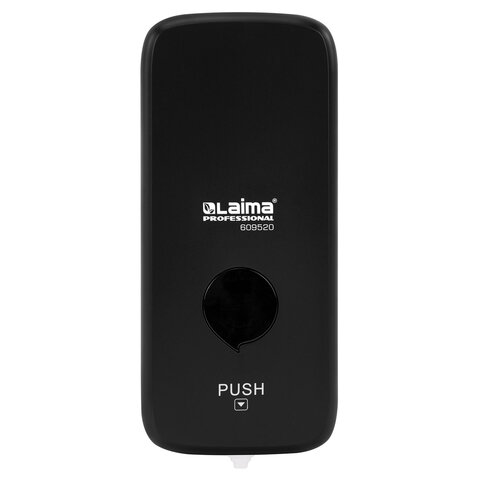 Дозатор для жидкого мыла-пены LAIMA PROFESSIONAL PREMIUM BLACK, НАЛИВНОЙ, 1 л, черный, ABS-пластик, 609520 - фото 2