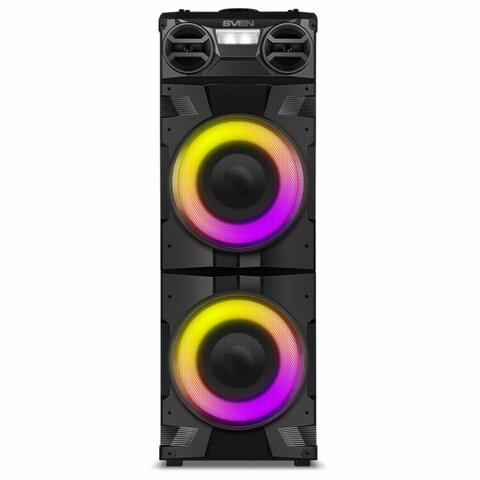 Колонка портативная SVEN PS-1900, 1000 Вт, TWS, Bluetooth, FM, USB, LED-дисплей, черная, SV-022037 - фото 1
