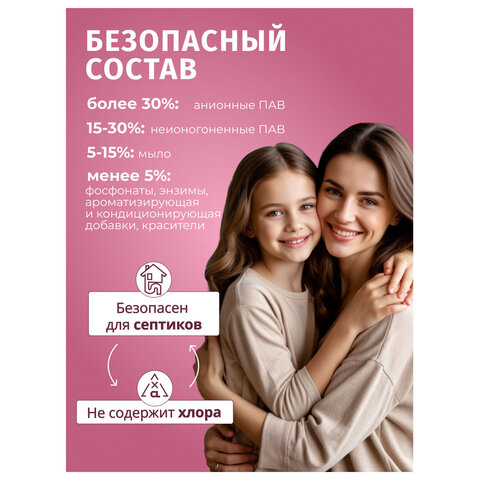 Капсулы для стирки белья 12 шт., BIMAX "Цветы Сакуры", пластиковая коробка, 446-7 - фото 6