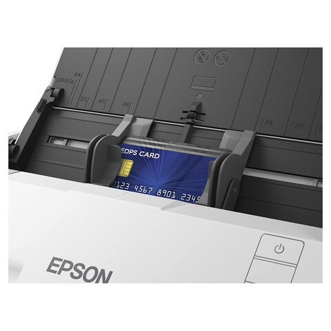 Сканер потоковый EPSON WorkForce DS-530II А4, 35 стр./мин, 1200x1200, ДАПД, B11B261401 - фото 13