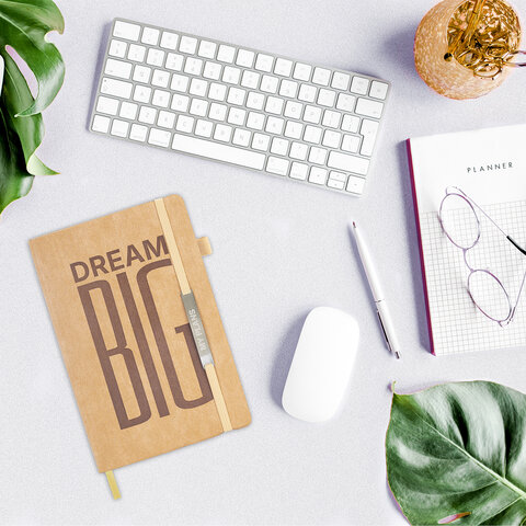 Ежедневник недатированный А5 138х213 мм BRAUBERG "BeStyle", под кожу, резинка, держатель, 160 л., песочный, 116216 - фото 12