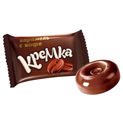 Карамель леденцовая КРЕМКА со вкусом кофе, 1 кг, РНК664 - фото 2
