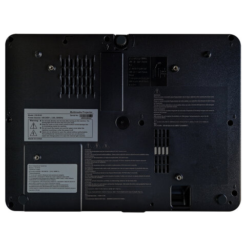 Проектор CACTUS CS-S3.B, 3 LCD, 1280x1024, 16:9, 4:3, 43000 лм, 15000:1, 3,26 кг - фото 5