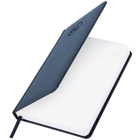 Ежедневник датированный 2026, А5, 138x213 мм, BRAUBERG "Favorite", под кожу, темно-синий, 117036 - фото 4