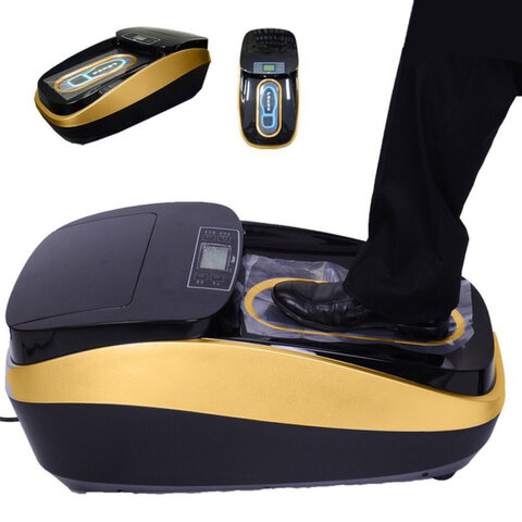 Аппарат для надевания термобахил BOOT-PACK XT-46С, 1300 Вт, ЖК-дисплей, золото, 93756 - фото 3