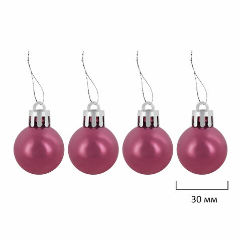 Шары новогодние ёлочные "Elegant Pink" 77 предметов, розовый/белый, ЗОЛОТАЯ СКАЗКА, 591715 - фото 13