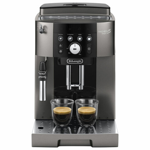 Кофемашина DELONGHI Magnifica S ECAM250.33.TB, 1450 Вт, объем 1,8 л, ручной капучинатор, бронзовая - фото 2